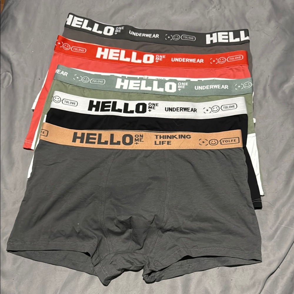 Men's Boxer Briefs - Multi-Color Pack